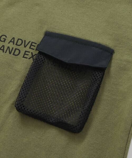 WASK / ワスク Tシャツ | 【速乾】ナイロン＋メッシュポケット天竺Tシャツ(100~160cm) | 詳細10