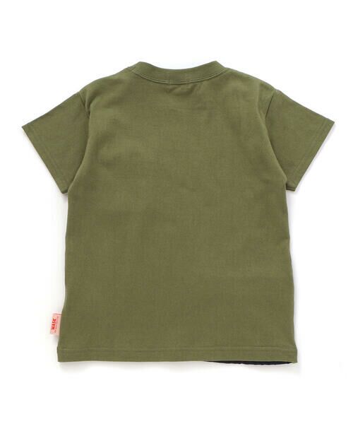 WASK / ワスク Tシャツ | 【速乾】ナイロン＋メッシュポケット天竺Tシャツ(100~160cm) | 詳細7