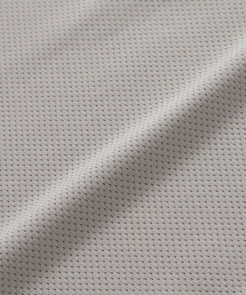 WASK / ワスク Tシャツ | 【接触冷感/速乾】【お揃い】ファスナーポケット配色速乾メッシュTシャツ(110~160cm) | 詳細6