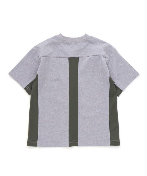 WASK / ワスク Tシャツ | 【接触冷感】メッシュ切り替えロゴプリント天竺Tシャツ(110~160cm) | 詳細10