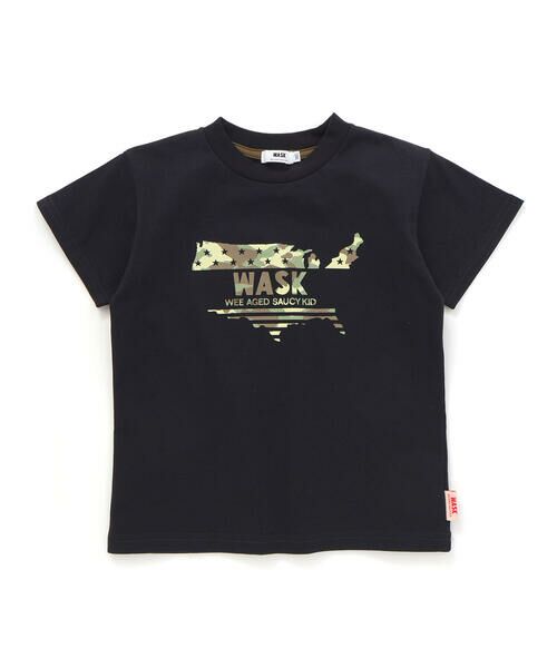 WASK / ワスク Tシャツ | 【接触冷感】WASKアイコン迷彩柄天竺Tシャツ(100~160cm) | 詳細3