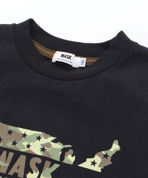 WASK / ワスク Tシャツ | 【接触冷感】WASKアイコン迷彩柄天竺Tシャツ(100~160cm) | 詳細5