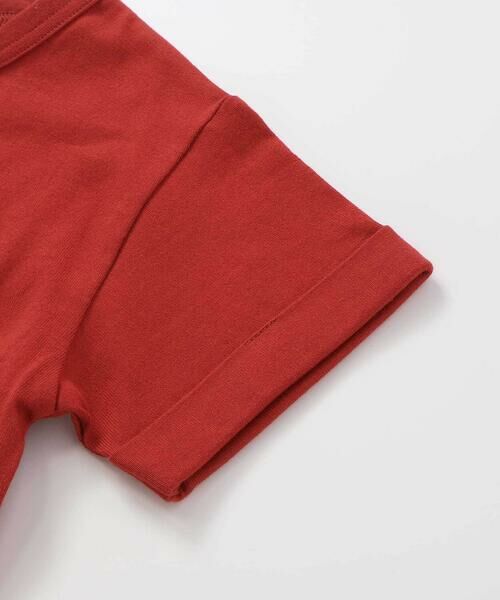 WASK / ワスク Tシャツ | 【速乾】アニマルプリントロゴエンボス天竺Tシャツ(80~140cm) | 詳細11