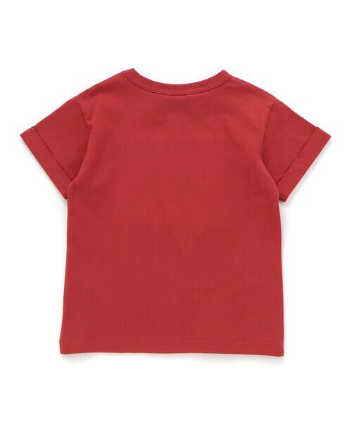 WASK / ワスク Tシャツ | 【速乾】アニマルプリントロゴエンボス天竺Tシャツ(80~140cm) | 詳細7