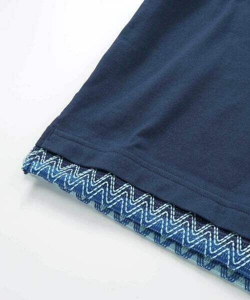 WASK / ワスク Tシャツ | 【速乾】柄レースレイヤード風BIGTシャツ(100~160cm) | 詳細14