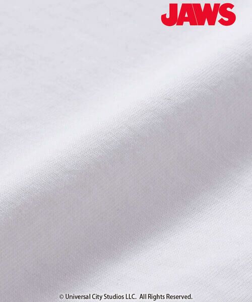 WASK / ワスク Tシャツ | 【JAWS(ジョーズ)】 リアルプリント&ワッペン天竺Tシャツ(100~160cm) | 詳細13