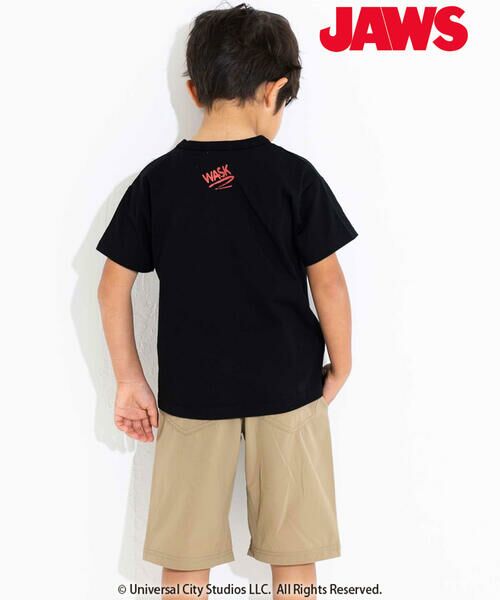 WASK / ワスク Tシャツ | 【JAWS(ジョーズ)】 リアルプリント&ワッペン天竺Tシャツ(100~160cm) | 詳細15