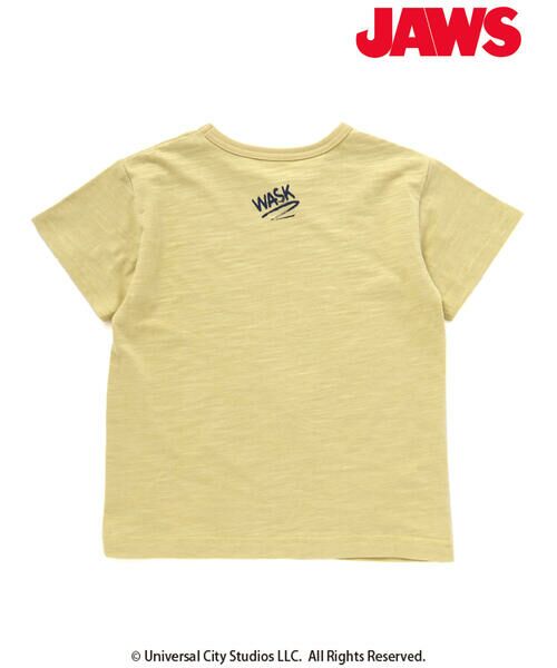 WASK / ワスク Tシャツ | 【JAWS(ジョーズ)】 レトロイラスト&WASKロゴスラブ天竺Tシャツ(100~160cm) | 詳細8