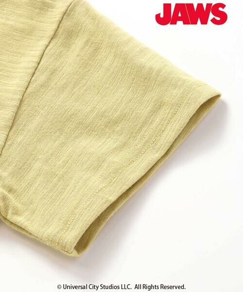 WASK / ワスク Tシャツ | 【JAWS(ジョーズ)】 レトロイラスト&WASKロゴスラブ天竺Tシャツ(100~160cm) | 詳細11