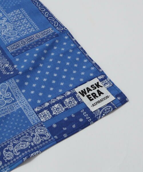 WASK / ワスク セットアップ | 手書き風ロゴTシャツ&バンダナセット(100~160cm) | 詳細13