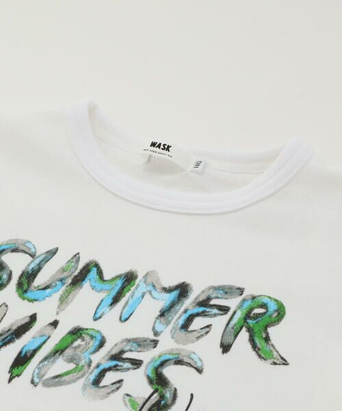 WASK / ワスク セットアップ | 手書き風ロゴTシャツ&バンダナセット(100~160cm) | 詳細5