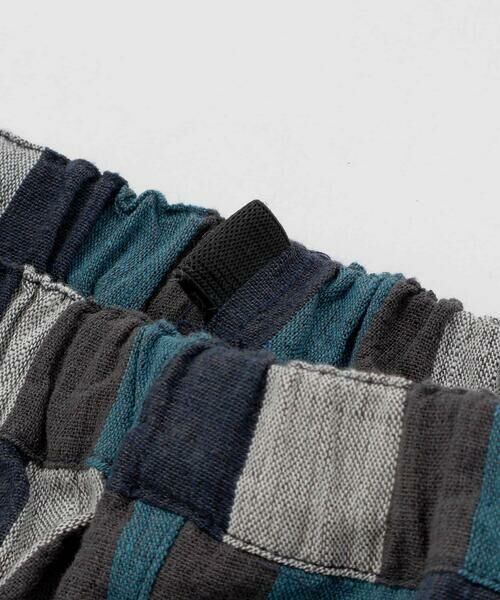 WASK / ワスク ショート・ハーフ・半端丈パンツ | 5分丈マルチカラーストライプパンツ(100~160cm) | 詳細10