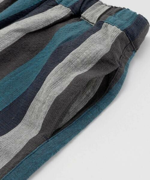 WASK / ワスク ショート・ハーフ・半端丈パンツ | 5分丈マルチカラーストライプパンツ(100~160cm) | 詳細7