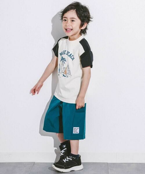 WASK / ワスク その他パンツ | 5.5分丈タックサイドクライマーパンツ(110~160cm) | 詳細12