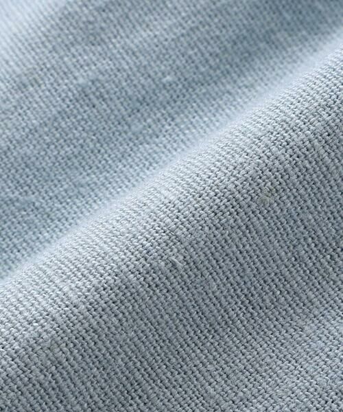 WASK / ワスク ショート・ハーフ・半端丈パンツ | 6分丈ロゴパッチワークリネン調ストレッチパンツ(110~160cm) | 詳細15