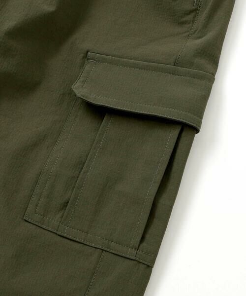 WASK / ワスク カーゴパンツ | 6分丈ガラ切り替えリップストップカーゴパンツ(100~160cm) | 詳細12