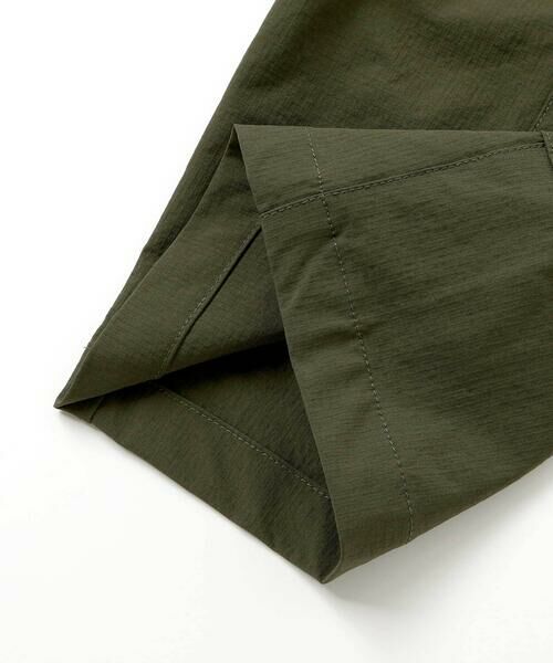 WASK / ワスク カーゴパンツ | 6分丈ガラ切り替えリップストップカーゴパンツ(100~160cm) | 詳細14