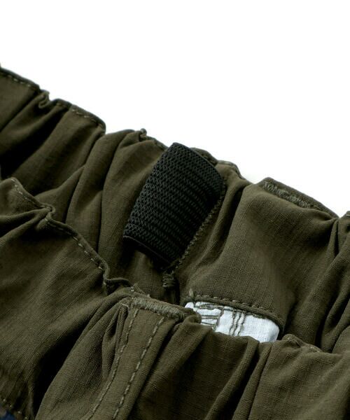 WASK / ワスク カーゴパンツ | 6分丈ガラ切り替えリップストップカーゴパンツ(100~160cm) | 詳細18