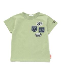 WASK / ワスク Tシャツ | 【接触冷感】ロゴワッペンTシャツ(100~160cm)