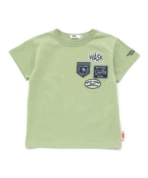 WASK / ワスク Tシャツ | 【接触冷感】ロゴワッペンTシャツ(100~160cm) | 詳細1