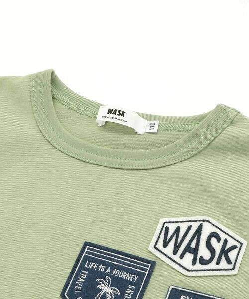 WASK / ワスク Tシャツ | 【接触冷感】ロゴワッペンTシャツ(100~160cm) | 詳細3