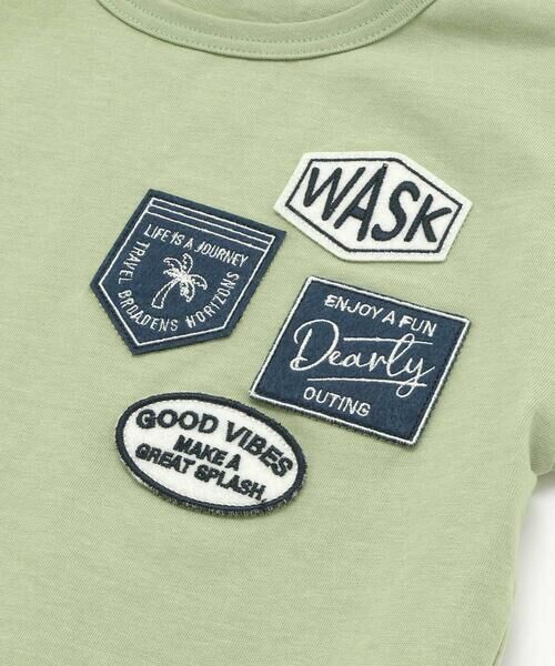 WASK / ワスク Tシャツ | 【接触冷感】ロゴワッペンTシャツ(100~160cm) | 詳細4