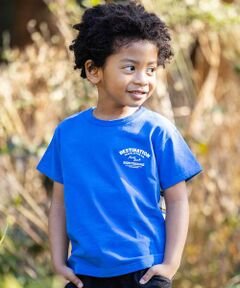 WASK / ワスク Tシャツ | 【接触冷感】マルチボーダー切り替えTシャツ(100~160cm)