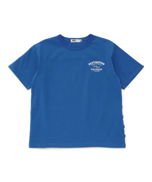 WASK / ワスク Tシャツ | 【接触冷感】マルチボーダー切り替えTシャツ(100~160cm) | 詳細5