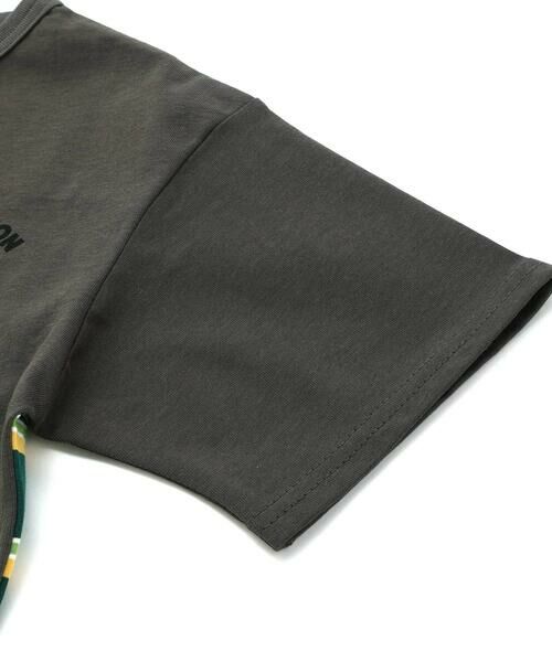 WASK / ワスク Tシャツ | 【接触冷感】マルチボーダー切り替えTシャツ(100~160cm) | 詳細11