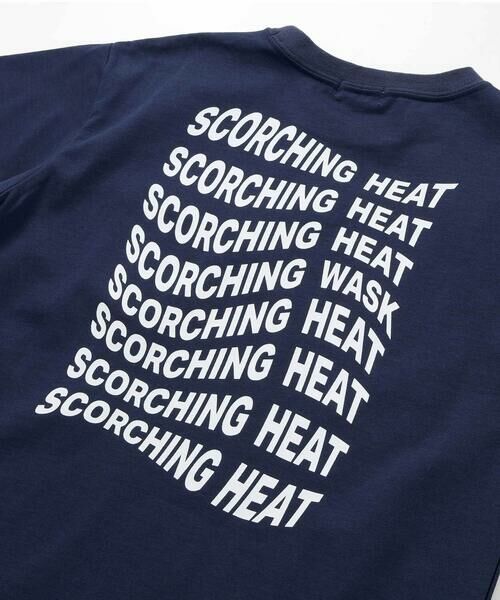 WASK / ワスク Tシャツ | 【接触冷感】テープポケットウェーブロゴTシャツ(110~160cm) | 詳細15