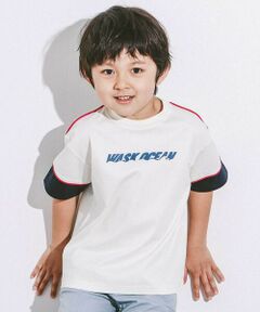 WASK / ワスク Tシャツ | 配色パイピングTシャツ(110~160cm)