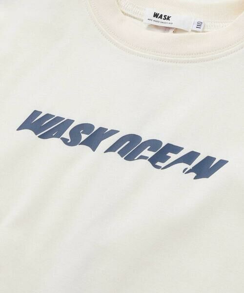 WASK / ワスク Tシャツ | 配色パイピングTシャツ(110~160cm) | 詳細5