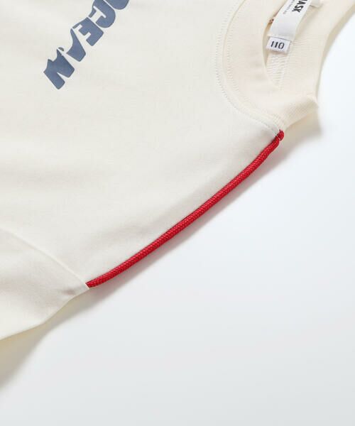 WASK / ワスク Tシャツ | 配色パイピングTシャツ(110~160cm) | 詳細8