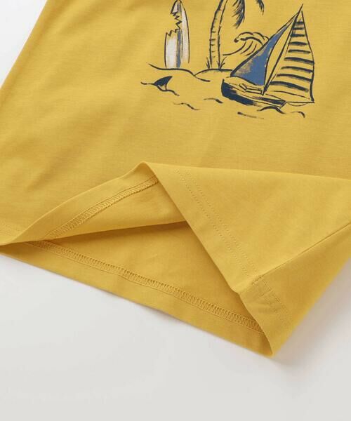 WASK / ワスク Tシャツ | 【接触冷感】ビーチバイカラーTシャツ(100~160cm) | 詳細12