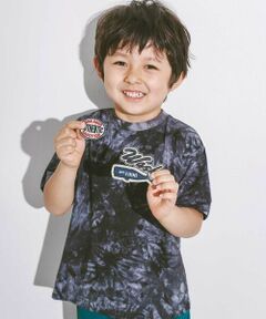 WASK / ワスク Tシャツ | ワッペンセット＆タイダイTシャツ(100~160cm)