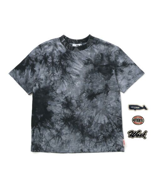 WASK / ワスク Tシャツ | ワッペンセット&タイダイTシャツ(100~160cm) | 詳細3