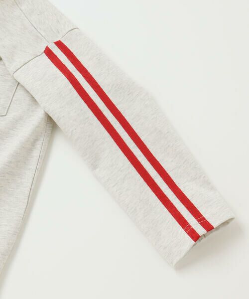 WASK / ワスク セットアップ | ロゴプリントBIG半袖Tシャツ＆袖テープ長袖Tシャツセット(100~160cm) | 詳細9
