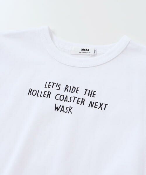 WASK / ワスク セットアップ | カラフル袖シャツ&ロゴプリント半袖Tシャツ(100~160cm) | 詳細13
