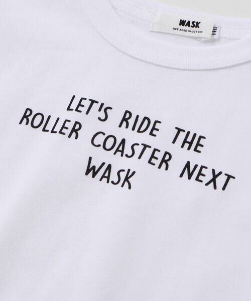 WASK / ワスク セットアップ | カラフル袖シャツ&ロゴプリント半袖Tシャツ(100~160cm) | 詳細14