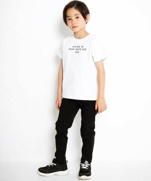 WASK / ワスク セットアップ | カラフル袖シャツ&ロゴプリント半袖Tシャツ(100~160cm) | 詳細3