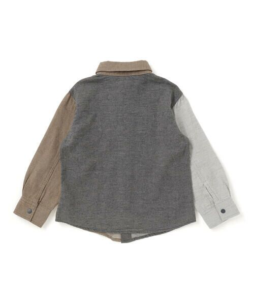 WASK / ワスク セットアップ | カラフル袖シャツ&ロゴプリント半袖Tシャツ(100~160cm) | 詳細5