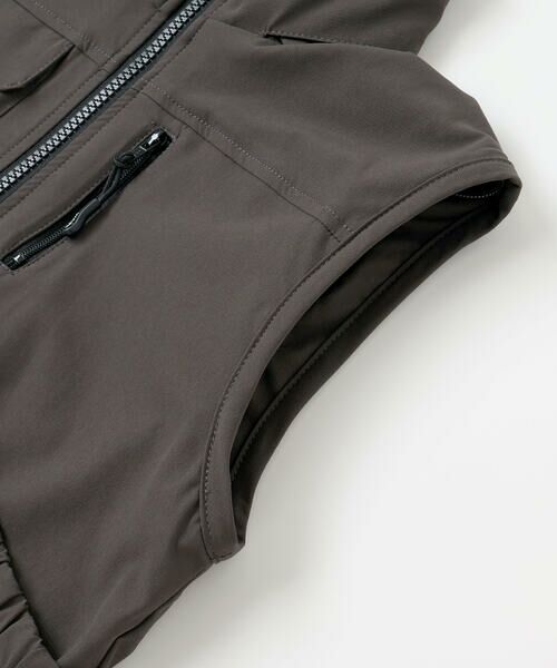 WASK / ワスク ナイロンジャケット | 袖取り外しワークポケットジャケット(100~160cm) | 詳細13