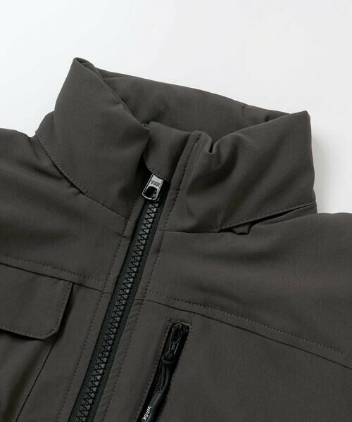 WASK / ワスク ナイロンジャケット | 袖取り外しワークポケットジャケット(100~160cm) | 詳細5