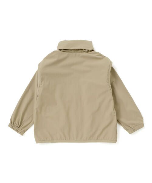 WASK / ワスク ナイロンジャケット | 袖取り外しワークポケットジャケット(100~160cm) | 詳細18