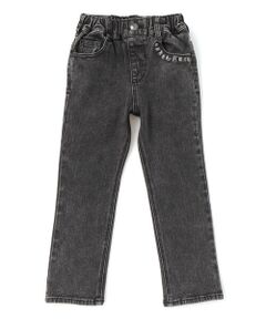 WASK / ワスク デニムパンツ | カラー刺しゅうストレッチデニムパンツ(100~160cm)