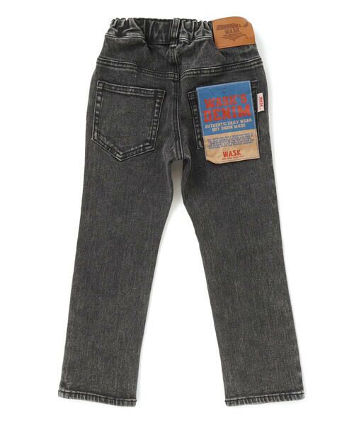 WASK / ワスク デニムパンツ | カラー刺しゅうストレッチデニムパンツ(100~160cm) | 詳細2