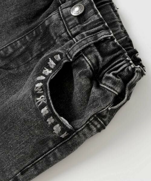 WASK / ワスク デニムパンツ | カラー刺しゅうストレッチデニムパンツ(100~160cm) | 詳細4