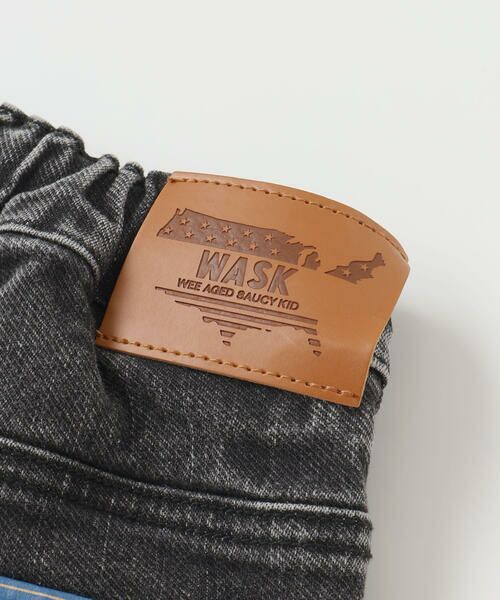 WASK / ワスク デニムパンツ | カラー刺しゅうストレッチデニムパンツ(100~160cm) | 詳細6