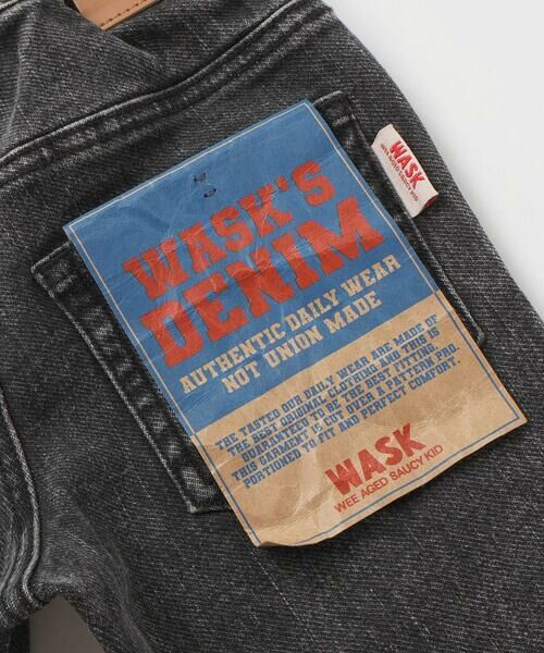 WASK / ワスク デニムパンツ | カラー刺しゅうストレッチデニムパンツ(100~160cm) | 詳細7