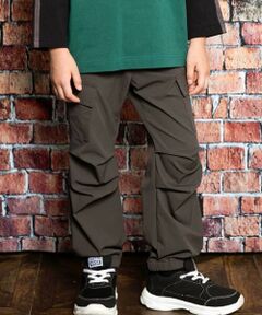 WASK / ワスク カーゴパンツ | タック裾ゴムカーゴパンツ(100~160cm)